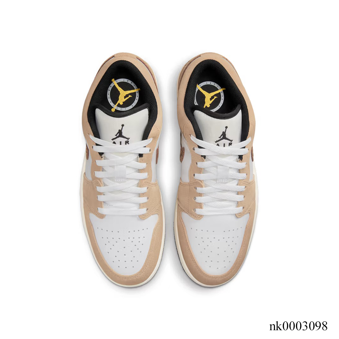 AJ 1 Low Brown Elephant Shoes Sneakers - nk0003098 image 3