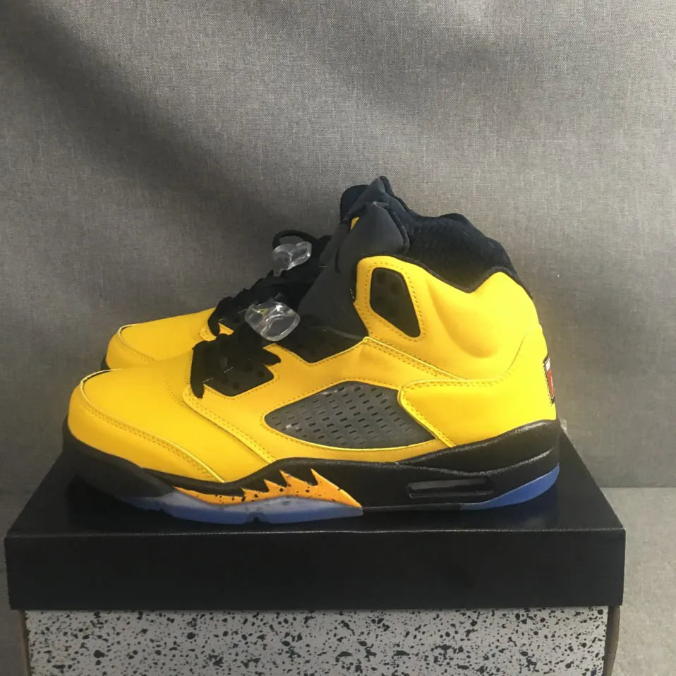 AJ 5 Retro Michigan (2019) Shoes Sneakers - nk0000157 image 6