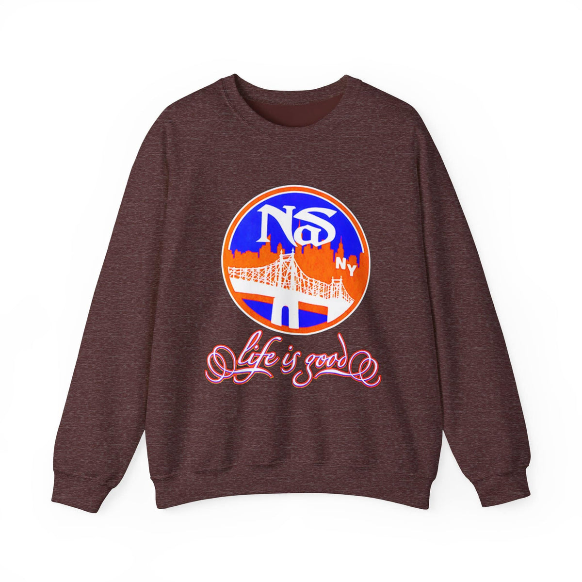 Life Is Good Crewneck Sweatshirt image