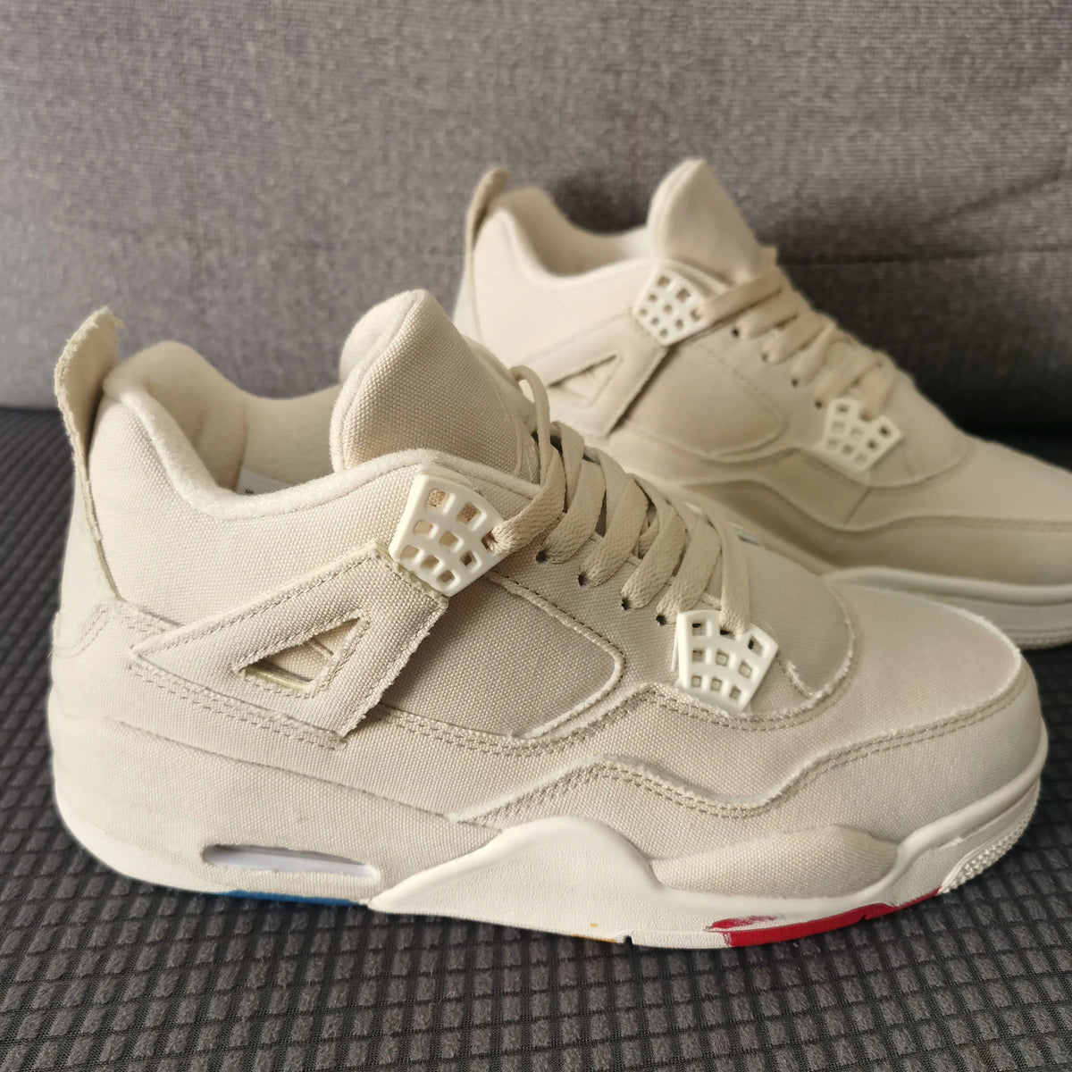 AJ 4 Retro Blank Canvas Shoes Sneakers - nk0001861 image 7
