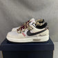 AF 1 Cream and Burgundy Shoes Sneakers - nk0005387 image 3