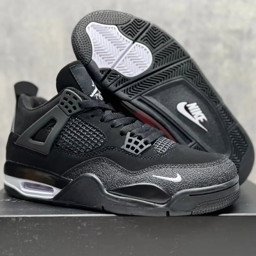 Nigel Sylvester x AJ 4 Black By Black Shoes Sneakers - nk0004380 image 8