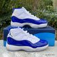 AJ 11 Blue White Shoes Sneakers - nk0003695 image 2