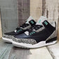 AJ 3 Green Glow Shoes Sneakers - nk0003836 image 7