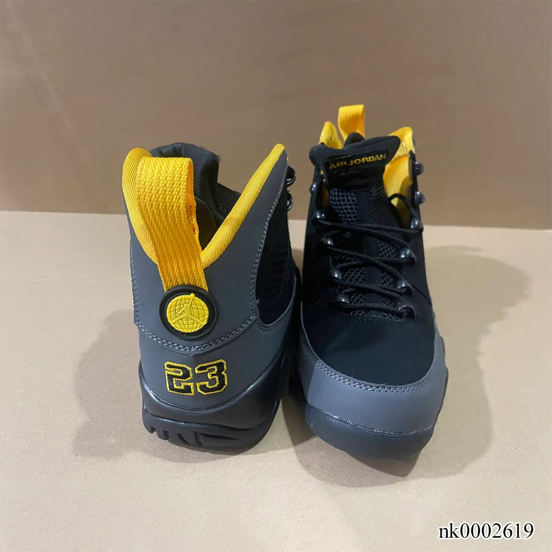 AJ 9 Dark Charcoal University Gold Shoes Sneakers - nk0002619 image 7
