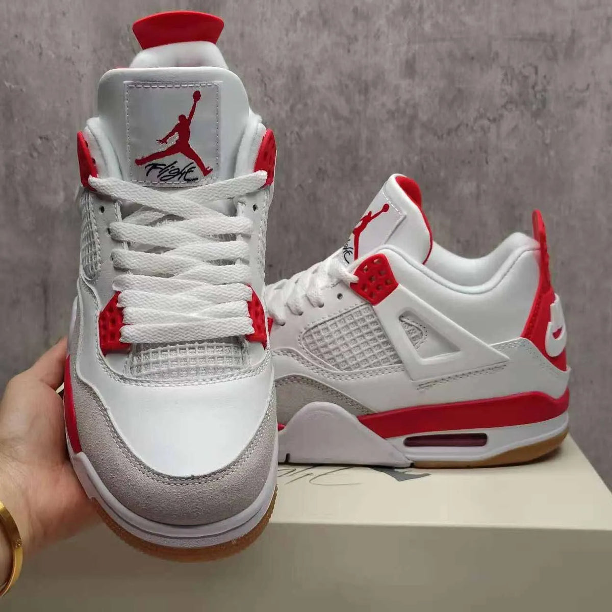 AJ 4 SB Varsity Red Shoes Sneakers - nk0004054 image 12