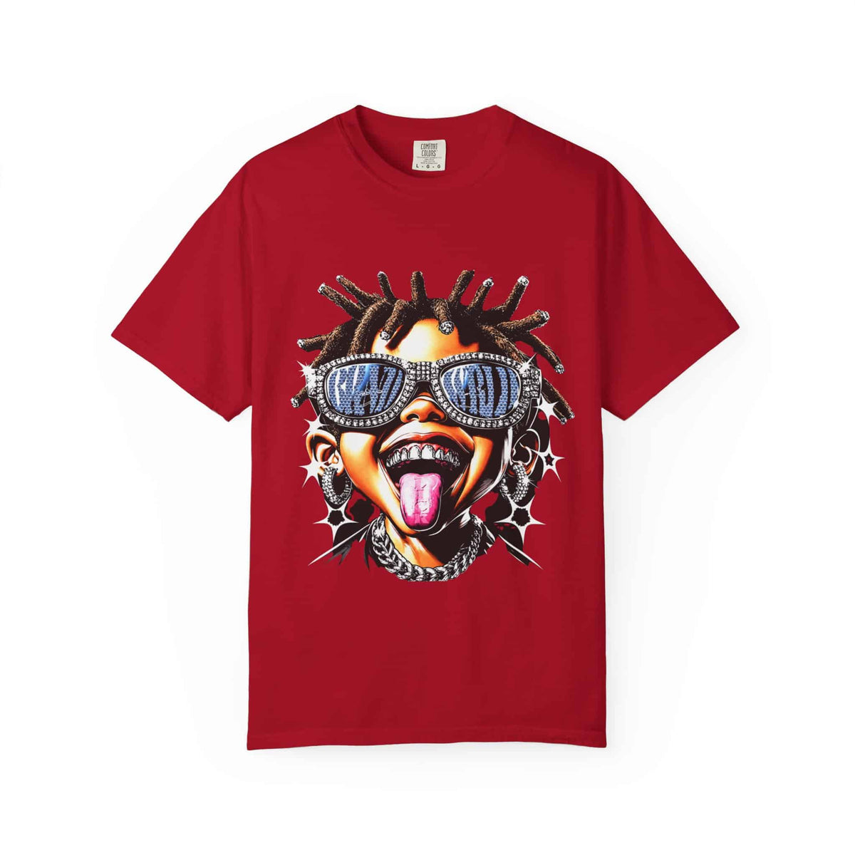 Diamond Drip Unisex Garment-Dyed T-shirt image