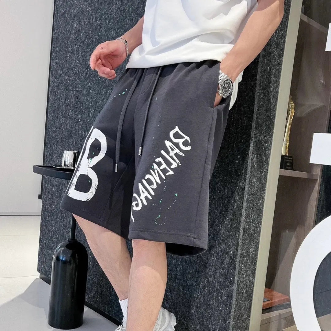 BLCG BB Graffiti Logo Shorts in Black - 610 - blcg0000610 image 9