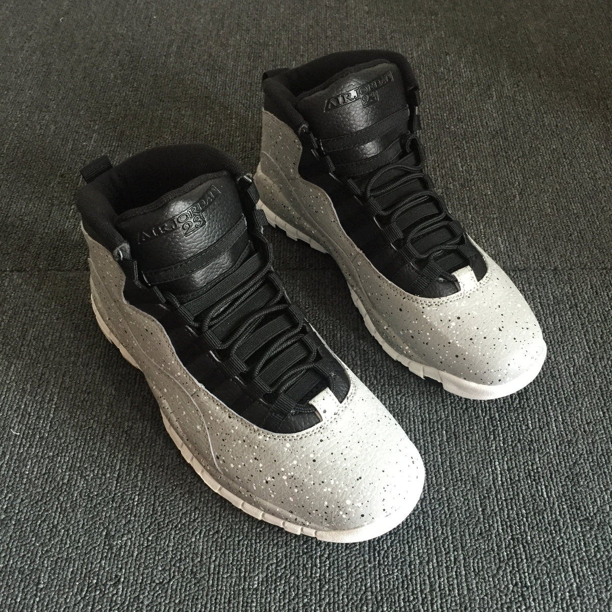 AJ 10 Cement Shoes Sneakers - nk0001655 image 6