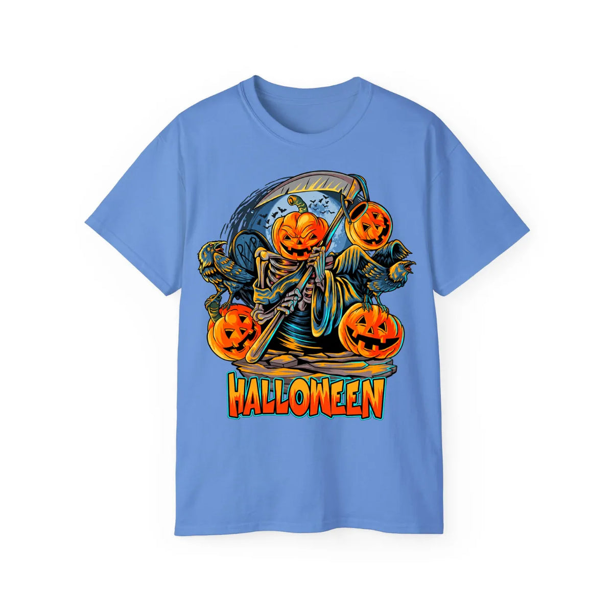 Angel of Death Halloween Pumpkin T-Shirt – POD0015 image 4