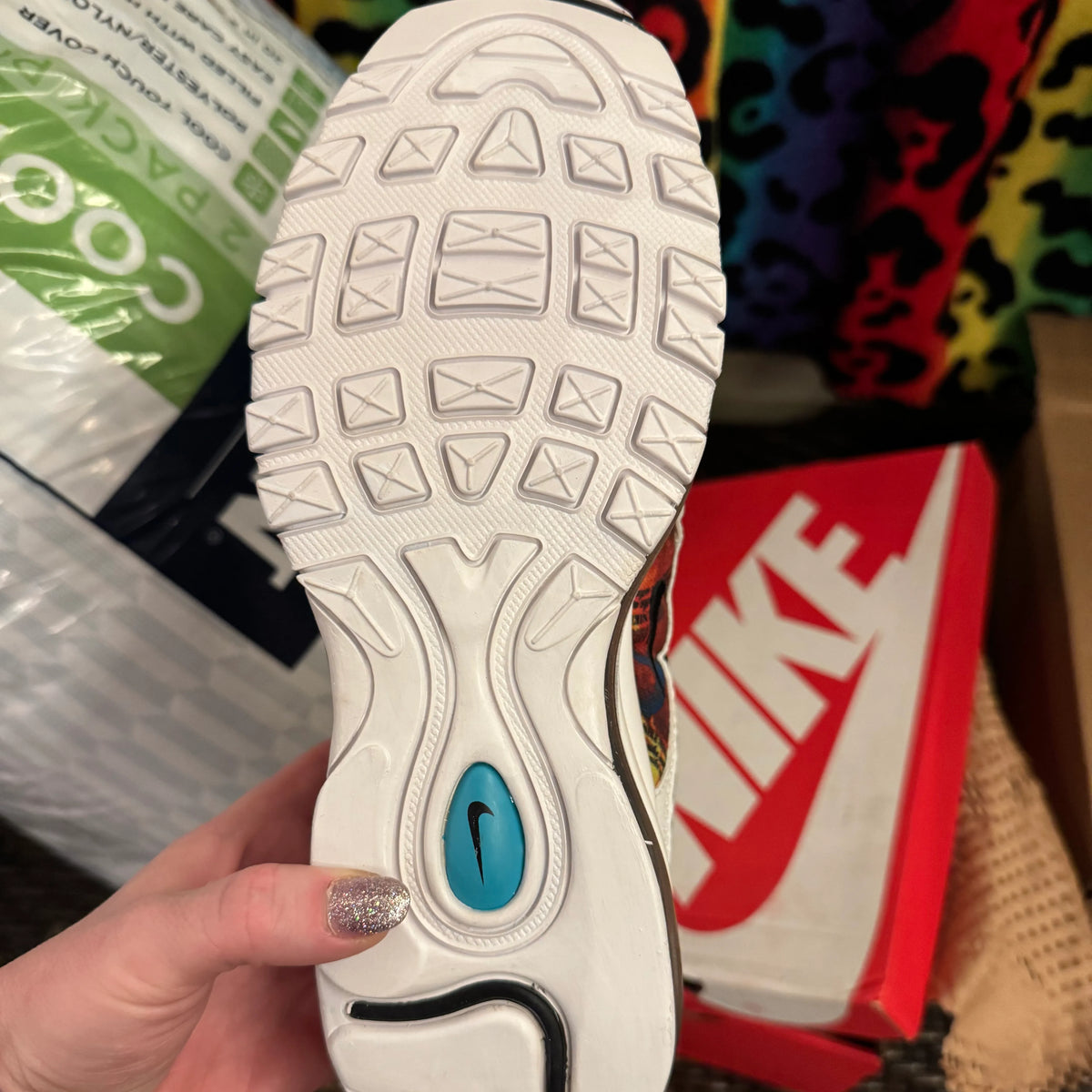 AM 97 Vintage Mosaic Shoes Sneakers - nk0003745 image 12