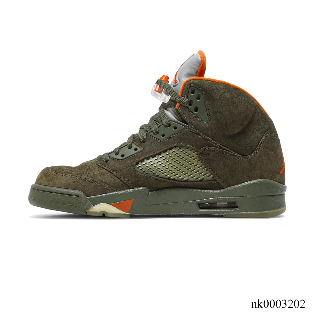 AJ 5 Olive Shoes Sneakers - nk0003202 image 1