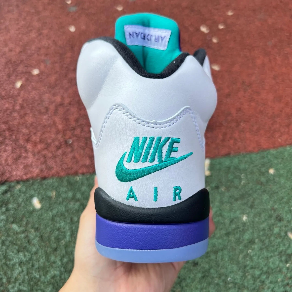 AJ 5 Grape Shoes Sneakers - nk0004187 image 8