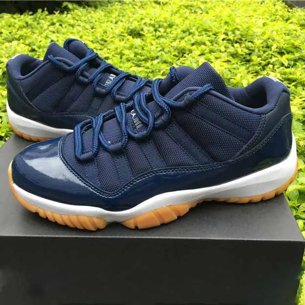 AJ 11 Retro Low Navy Gum Shoes Sneakers - nk0004099 image 4