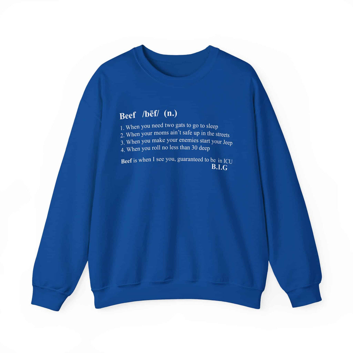 Beef Definition Crewneck Sweatshirt image 32