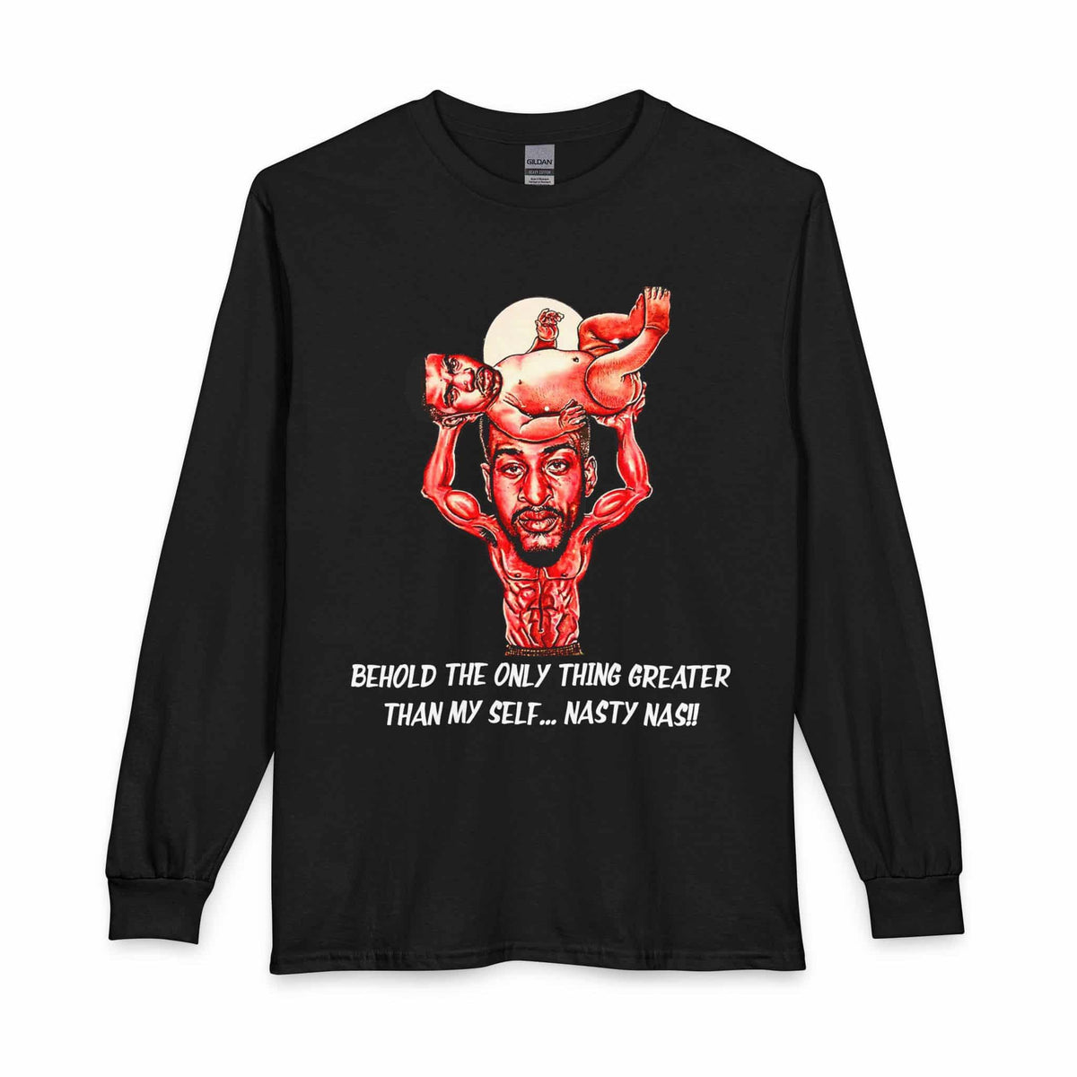 Nas The Last Word Long Sleeve T-Shirt image 0
