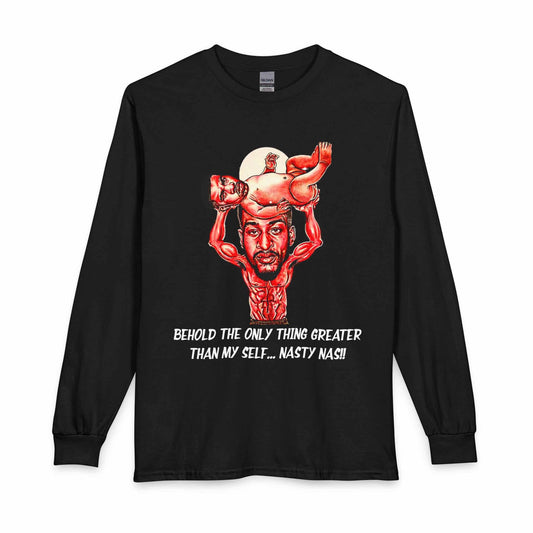 Nas The Last Word Long Sleeve T-Shirt image 0