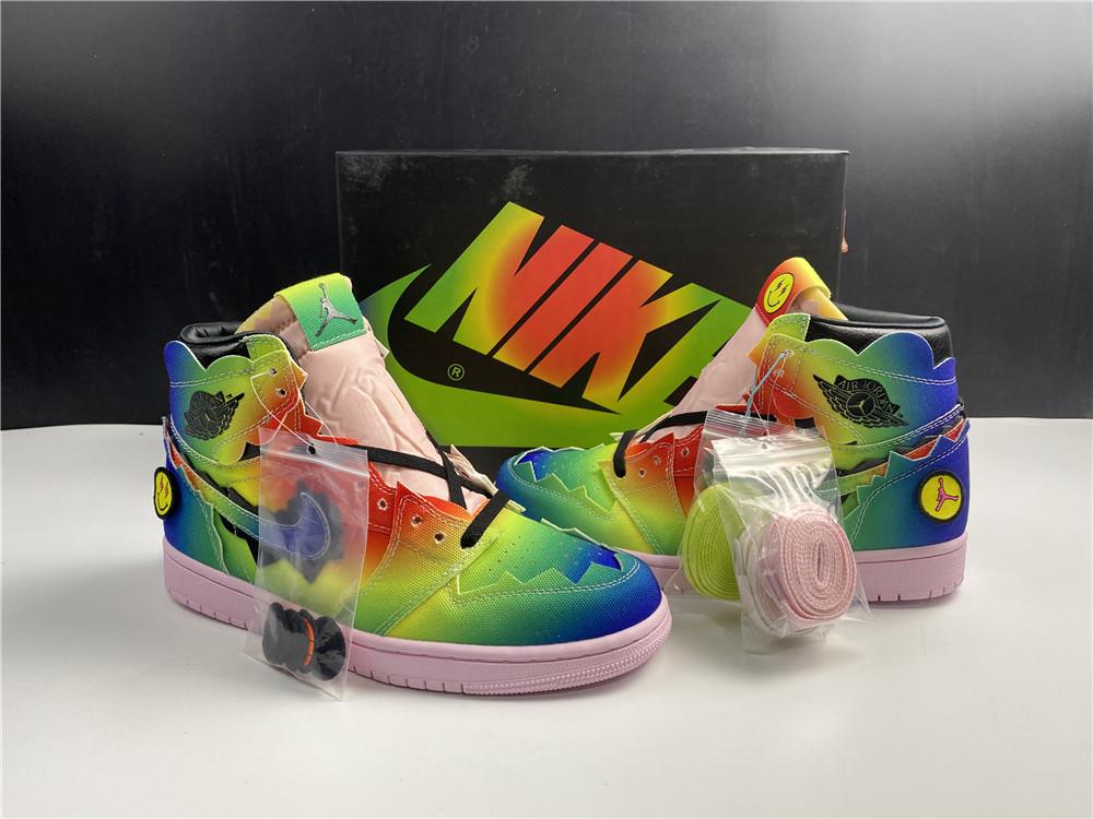 Balvin x AJ 1 High OG Multi Shoes Sneakers - nk0001341-1 image 4