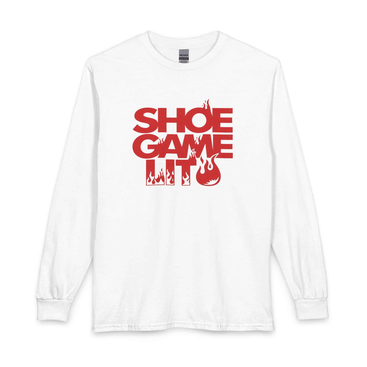 Graphic Print Long Sleeve T-Shirt - POD0040 image