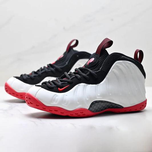 Air Foamposite One Red White Black Shoes Sneakers – nk0004546 image 2