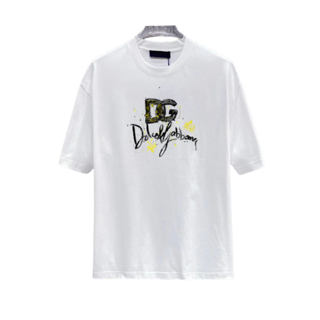 DG Logo-Print Cotton T-Shirt - DG0007 image 0