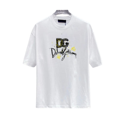 DG Logo-Print Cotton T-Shirt - DG0007 image 0