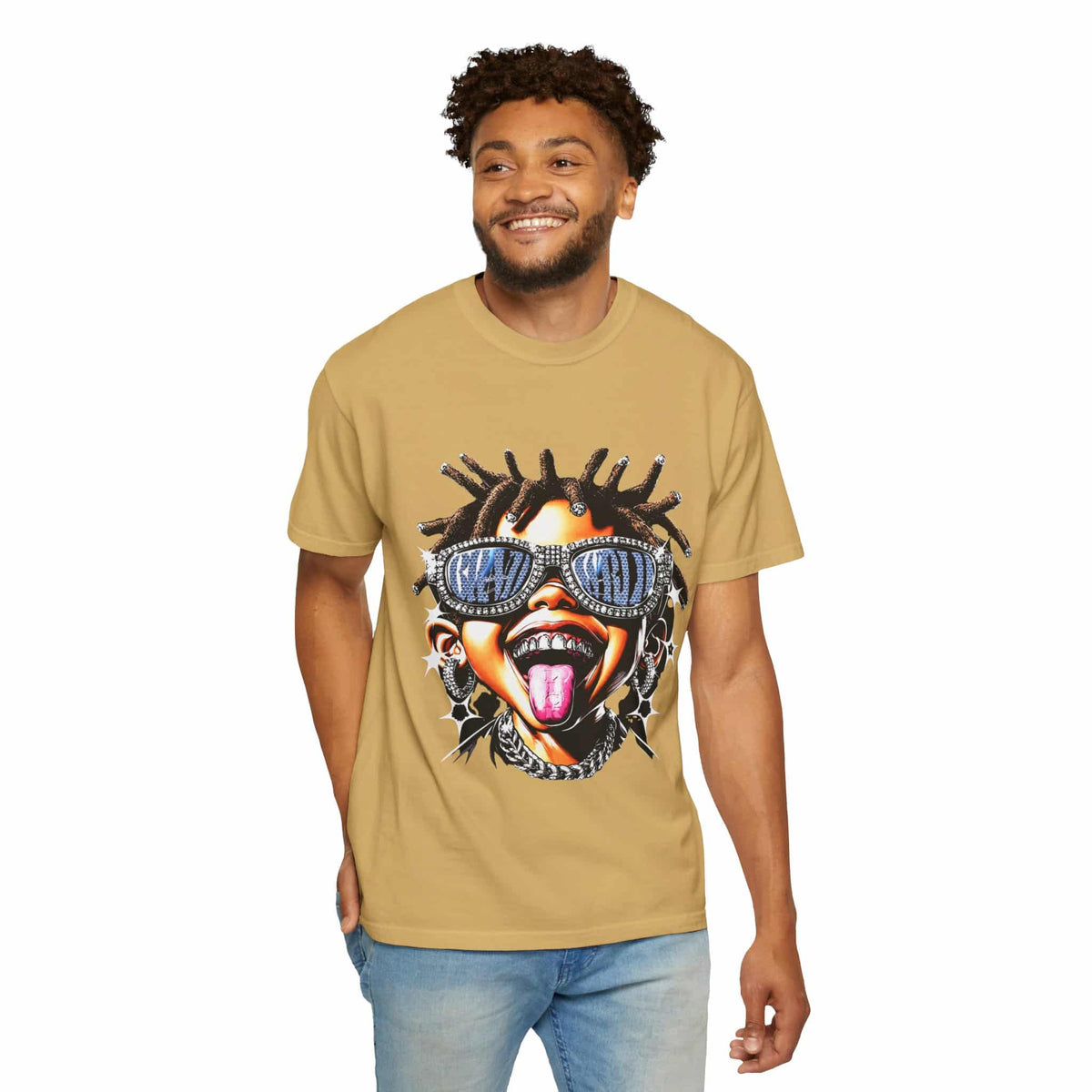 Diamond Drip Unisex Garment-Dyed T-shirt image 40
