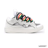Lanvin Leather Curb White Multi Shoes Sneakers - la0000007 image 0
