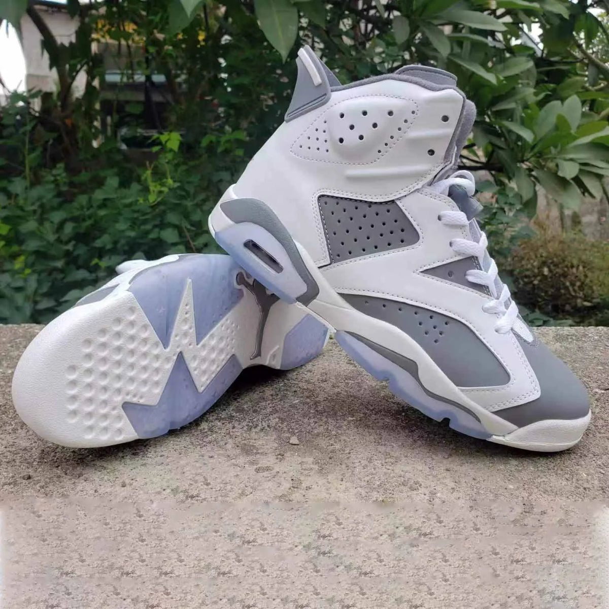 AJ 6 Cool Grey Shoes Sneakers - nk0002594 image 5