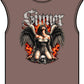 Sinner’s Flame Unisex Garment-Dyed Muscle Tee image
