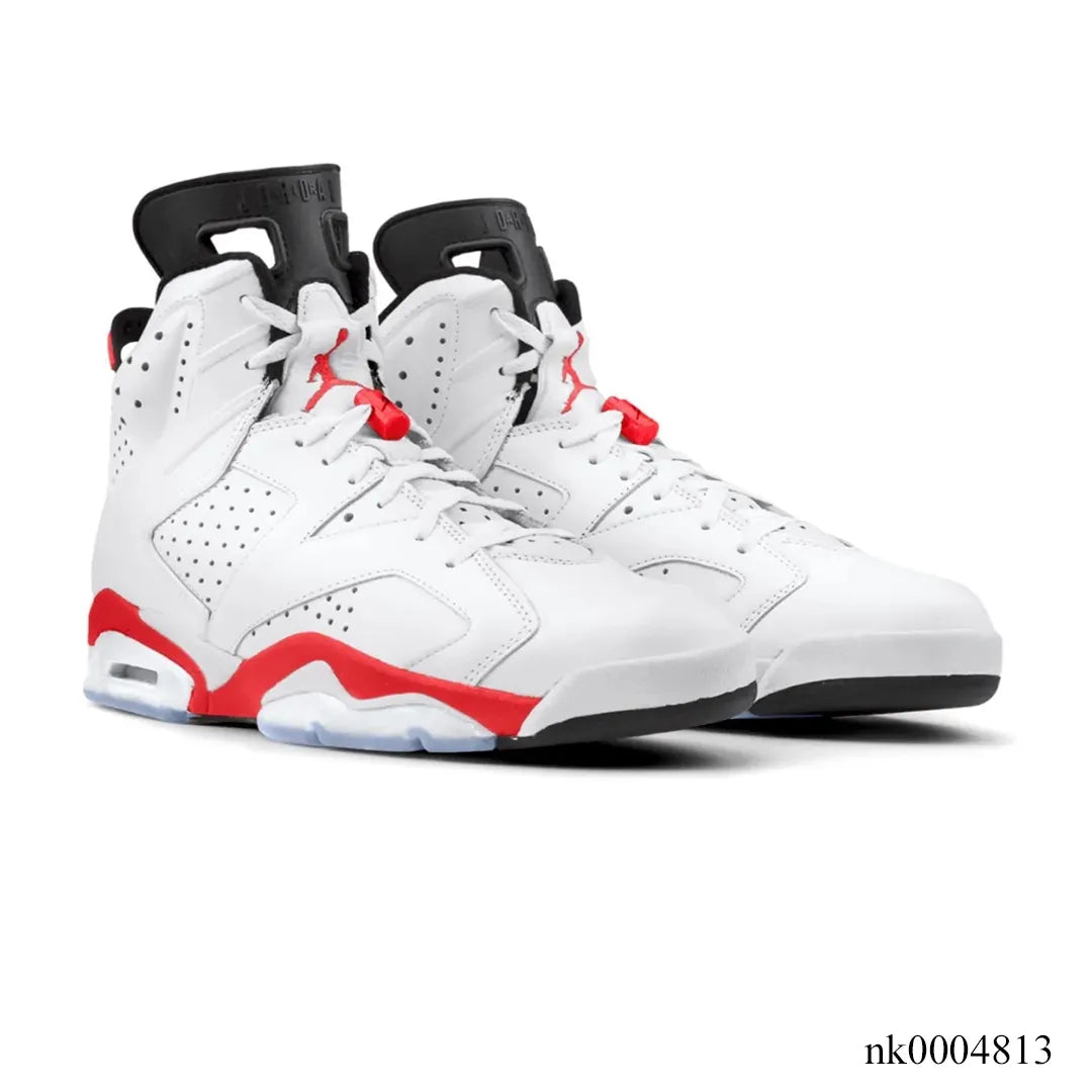 AJ 6 White Infrared Shoes Sneakers - nk0004813 image 2