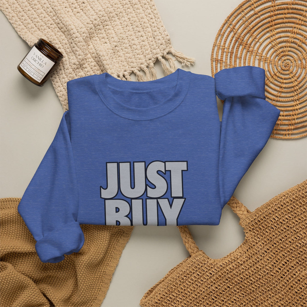 Graphic Print Crewneck Sweatshirt - POD0033 image 3