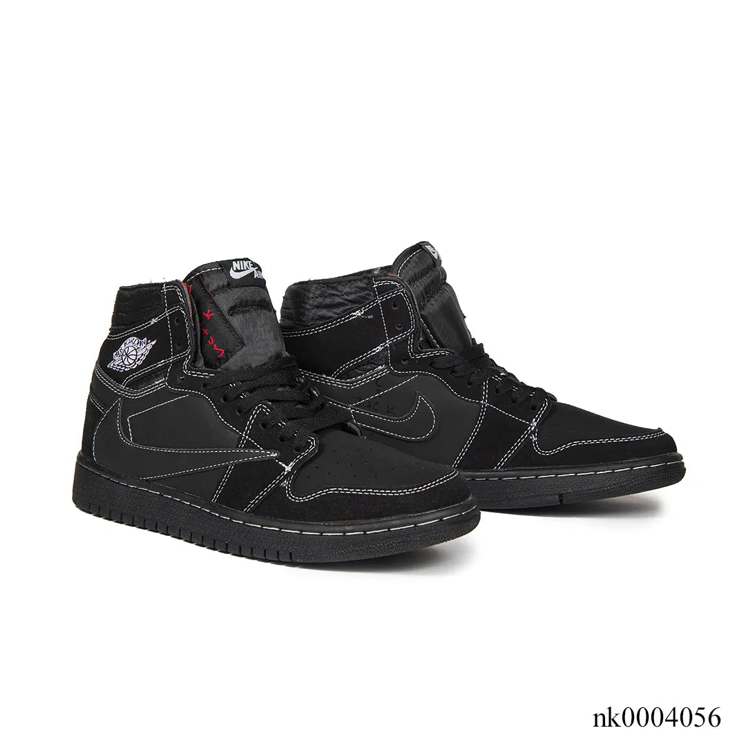 Travis Scott x AJ 1 High Black Phantom Shoes Sneakers - nk0004056 image 2