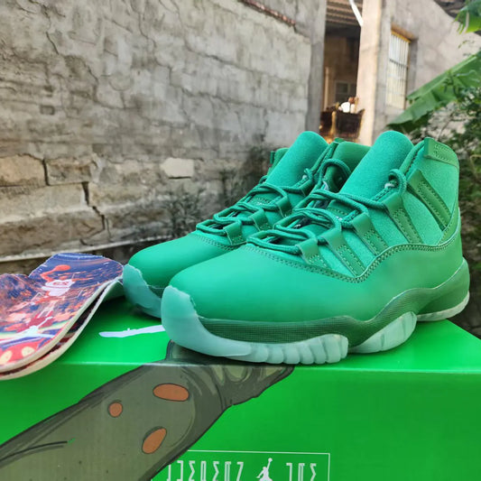 AJ 11 “Green Screen” Shoes Sneakers - nk0005529 image 2