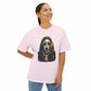 Halloween Ghostface Unisex Oversized Boxy Tee image 3