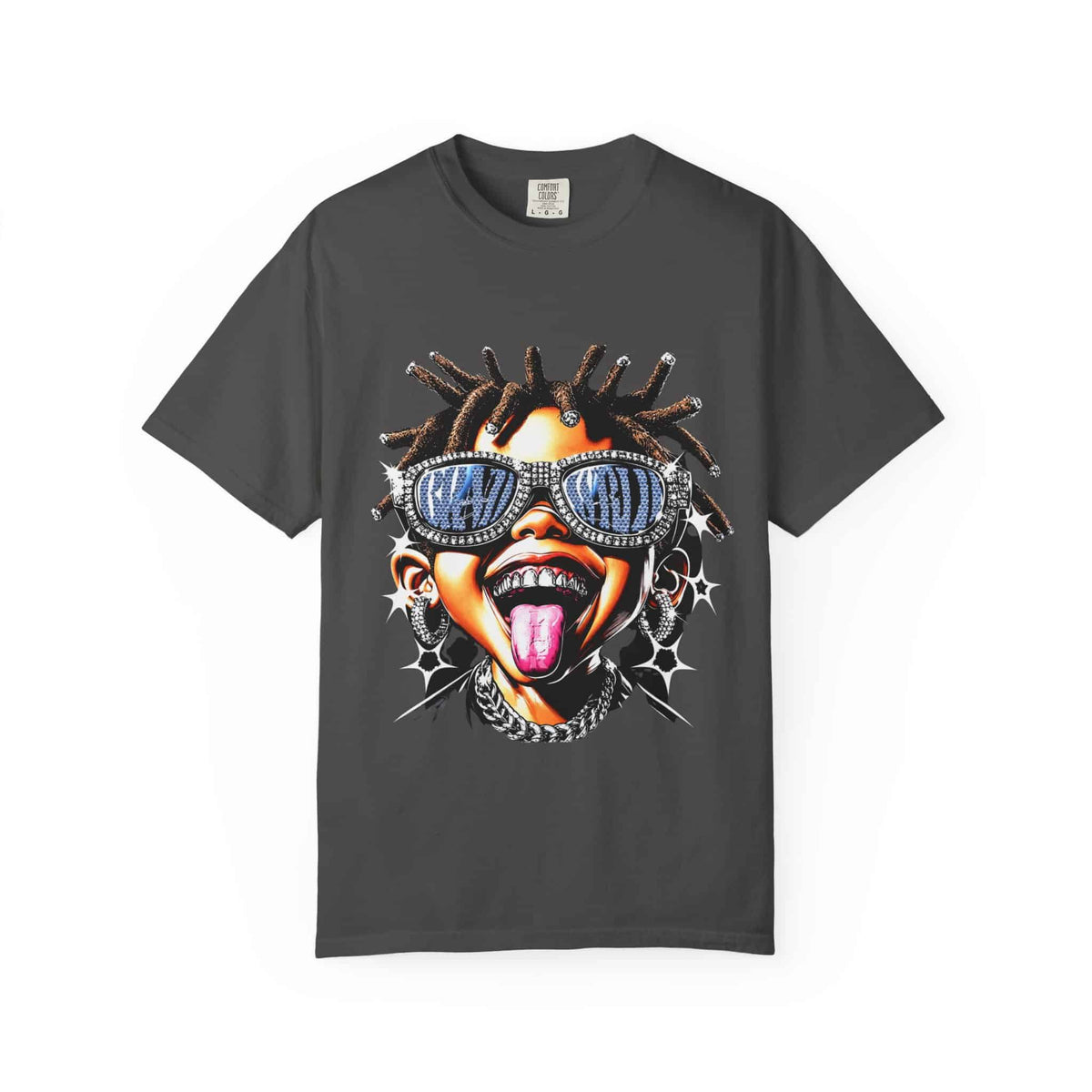 Diamond Drip Unisex Garment-Dyed T-shirt image
