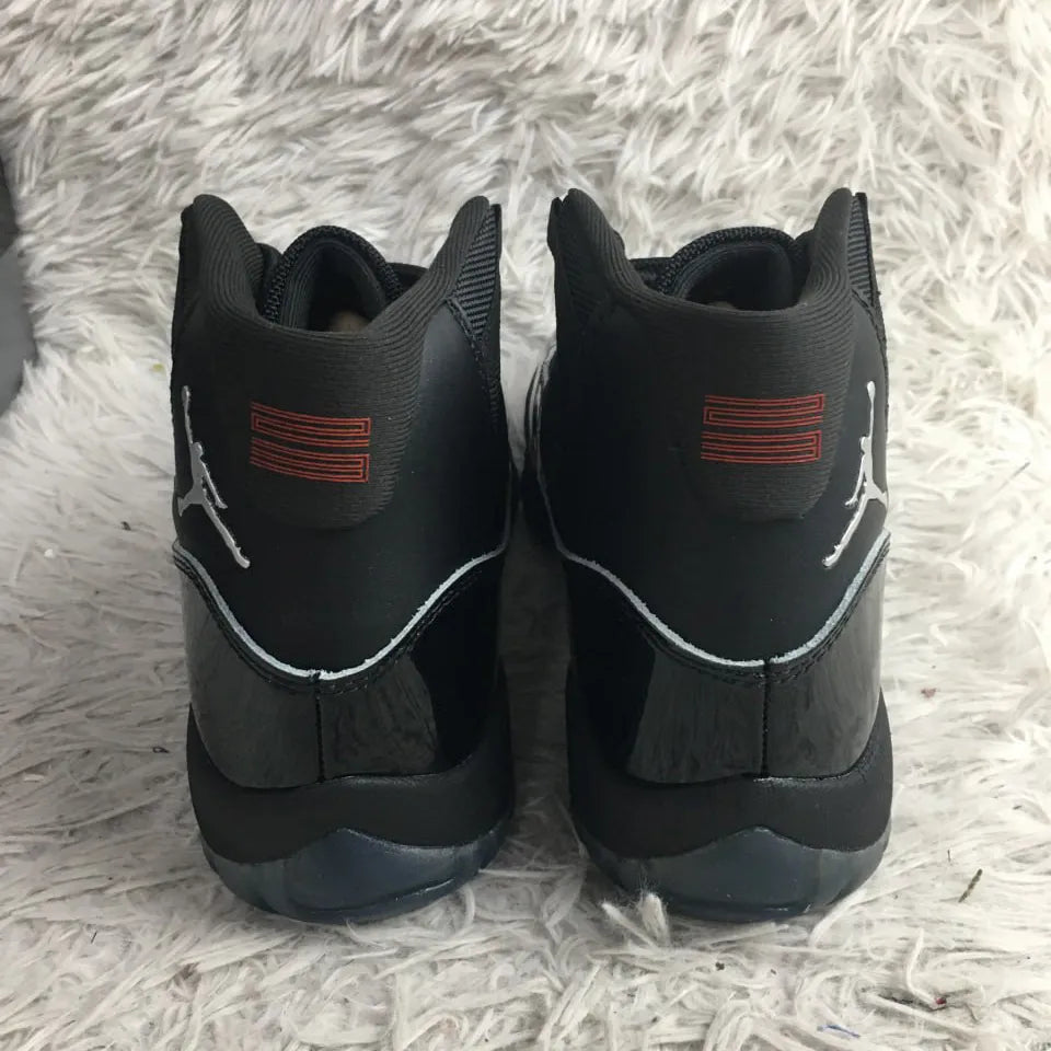 AJ 11 Black Red Grey Shoes Sneakers - nk0004184 image 10