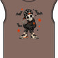 Boy Skeleton Halloween Unisex Garment-Dyed Muscle Tee image 4