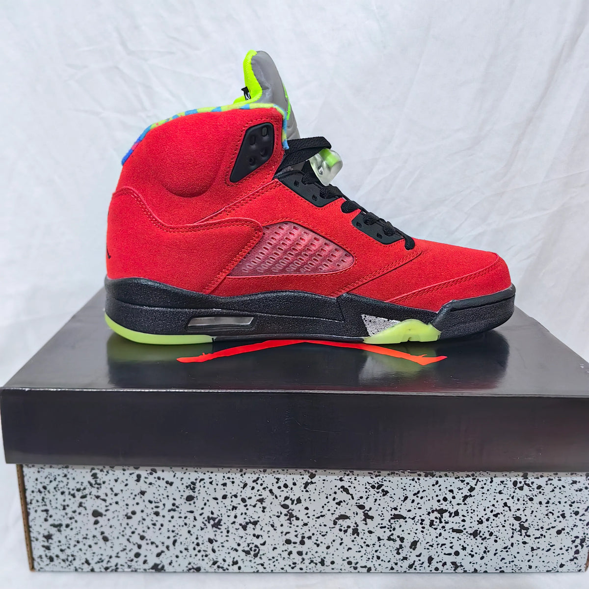 AJ 5 Retro SE What The Shoes Sneakers - nk0005158 image 9