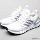 UltraBoost 20 White Light Blue-Orange Shoes Sneakers - ad0000359 image 3