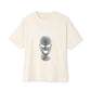 Gangster Mask Unisex Oversized Boxy Tee - Natural, 2XL image
