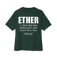 Ether Unisex Oversized Boxy Tee - Forest, XS image