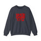 Graphic Print Crewneck Sweatshirt - POD0040 image