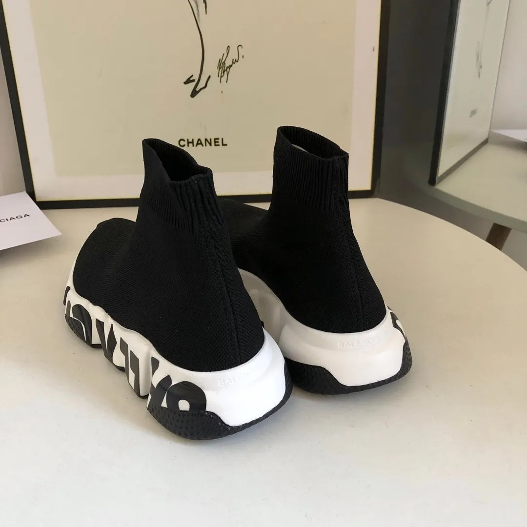 BLCG Speed Midsole Graffiti Black White Shoes Sneakers - bl0000028 image 5