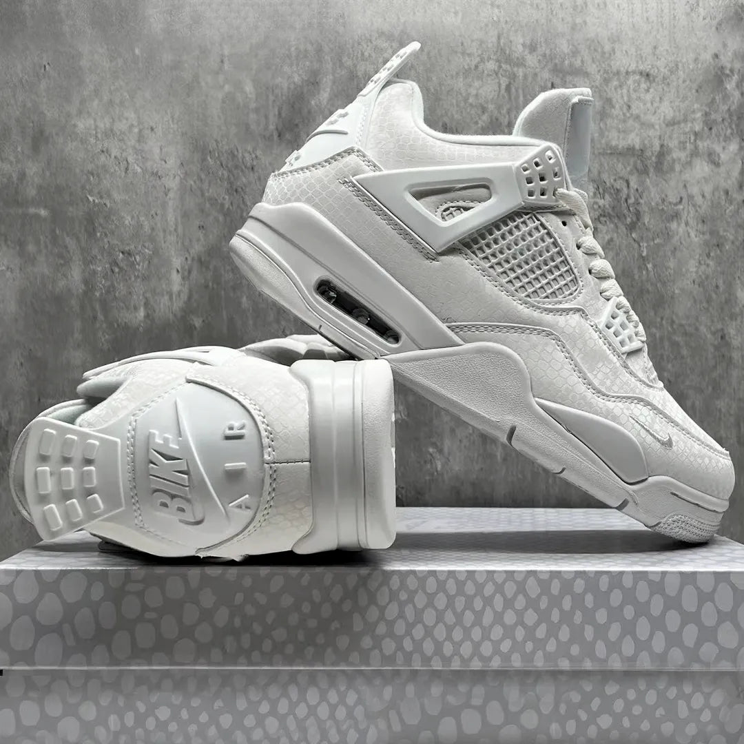 Nigel Sylvester x AJ 4 White Mamba Shoes Sneakers - nk0004538 image 4