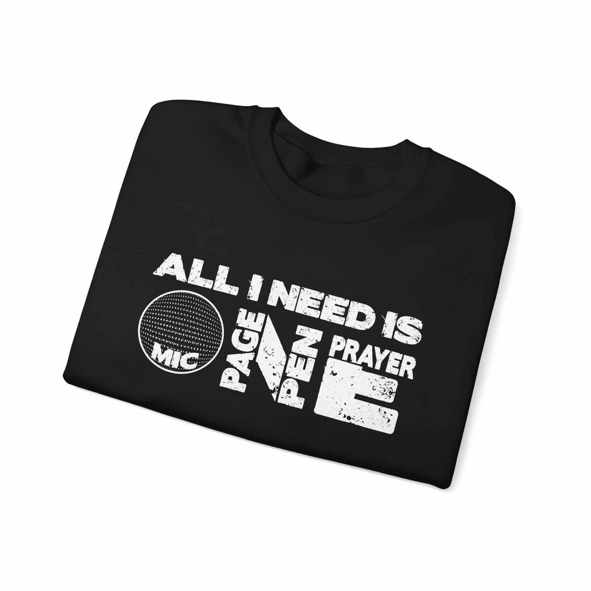 ALL_I_NEED_IS Crewneck Sweatshirt image 2