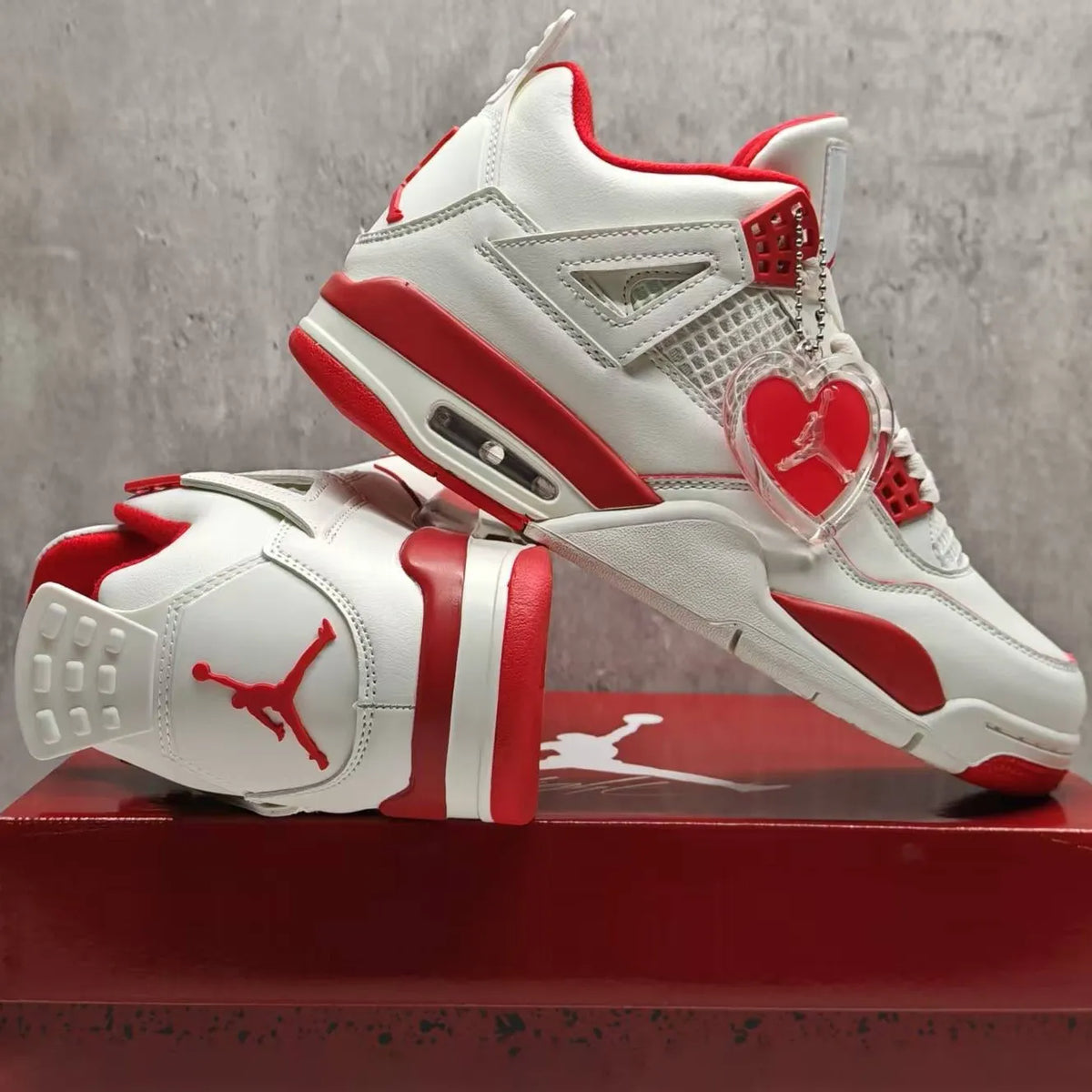 AJ 4 Sierra Red Shoes Sneakers - nk0004667 image 7