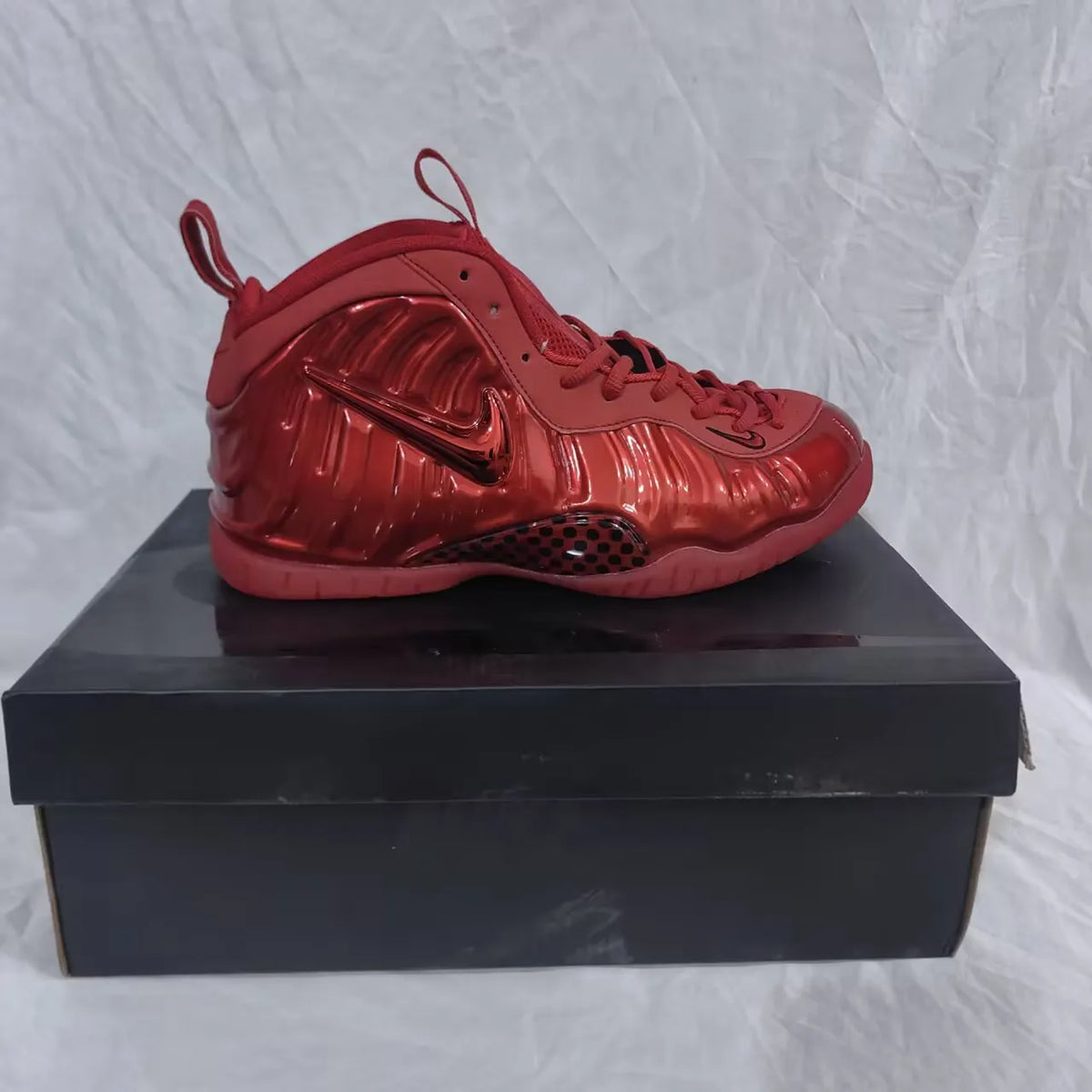 Air Foamposite Pro "Gym Red/ Red October" Shoes Sneakers – nk0004601 image 9
