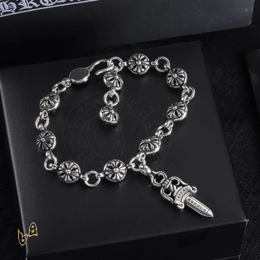CH Cross Flower Ball Bracelet  - CH0072 image 0