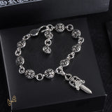 CH Cross Flower Ball Bracelet  - CH0072 image 0